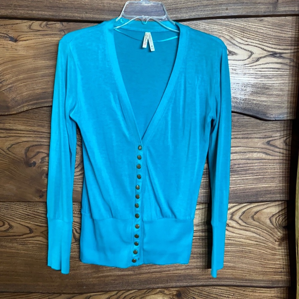 Snap button cardigan